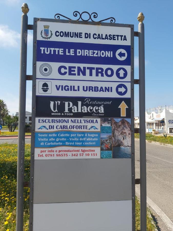 Appartamento Vista Mare Calasetta Exterior foto